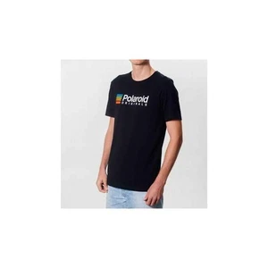 Polaroid Originals T-Shirt Black With Couleur Logo Size XL - Photo 1 sur 4