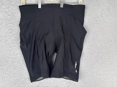 Canari Cycling Shorts Mens Large Black Padded Chamois Compression Made USA Bike - Image 1 of 4