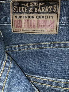 Steve And Barry Jeans Low Rise Boot Cut 32 X 32 - Picture 1 of 2