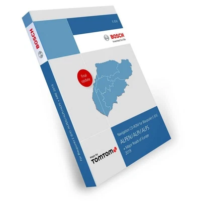 Blaupunkt Tele Atlas TomTom Alpen TravelPilot E EX 2019 2 CD Major Roads of Euro - Bild 1 von 4
