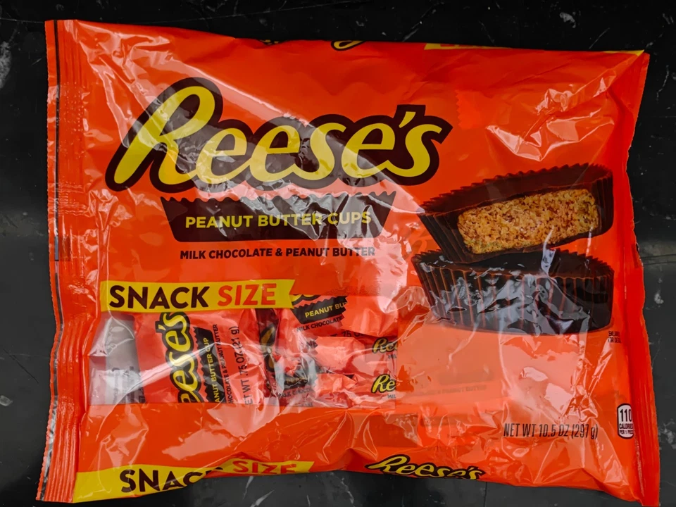 Reese's Peanut Butter Cups Milk Chocolate Candy 10.5 Oz
