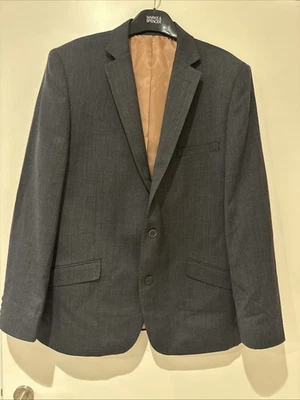 Brook Taverner New Grey 2 Piece Suit 42L 32W 32L Wool Polyester - Image 1 of 4