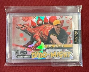 Paul Skenes RC 7/10 - Wild Card - Alumination Dino-Might - DMSTG2-PS - Picture 1 of 2