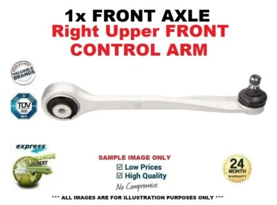 Front Axle RIGHT Upper Front TRACK CONTROL ARM for AUDI A4 2.0TFSi 2008-2015 - Image 1 of 4