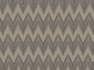 HOLLAND & SHERRY Erebia Mica Grey Chevron Wool Linen Remnants New - Picture 1 of 2