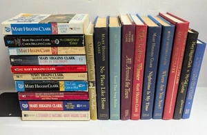 MARY HIGGINS CLARK Lot of 20 HC/PB Misc Series - Imagen 1 de 6