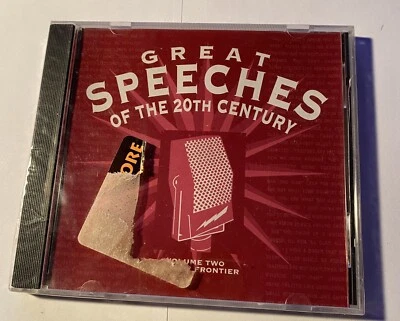 Great Speeches of 20th Century, Vol. 2: New Frontier by Various Artists (CD,... Foto 1 de 4
