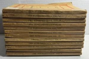 The Fundamentals: A Testimony Vol. I-XII Set Compliments of Two Christian Laymen - Picture 1 of 5