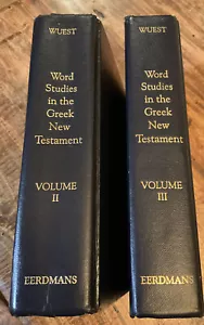 2 Wuest Word Studies in Greek New Testament 1978c Vol II & III, 1994 EERDMANS - Picture 1 of 7