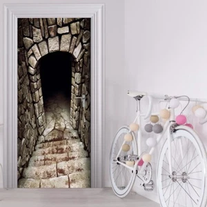 Türtapete selbstklebend TürPoster - VERLIES - Bild 1 von 7