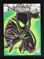 2017 Fleer Ultra Marvel Spider-Man Sketch 1/1 Chris Foreman Auto