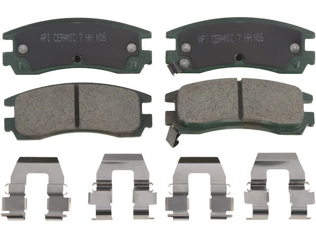 Rear API PCT Ceramic Brake Pad Set fits Pontiac Montana 2002-2004 AWD 26MZGB Foto 1 de 1