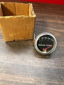 VINTAGE CHEVY GMC RATROD WATER TEMPERATURE GAUGE NOS 918 - Picture 1 of 2