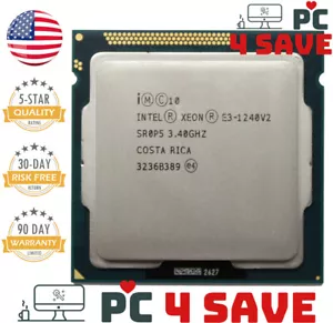 Intel Xeon E3-1240 V2 SR0P5 3.4GHz 8MB 4-Core LGA 1155 Workstation Processor 69W - Picture 1 of 1