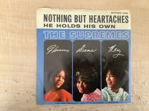 The Supremes Nothing But Heartaches He Ho His Own Motown 45rpm w orig sleeve