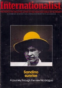 new internationalist-FEB 1986-SANDINO SUNRISE. - Picture 1 of 3