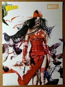 Elektra Marvel Comics Poster by Rodolfo Migliari - Picture 1 of 1