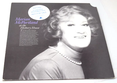 PROMO Marian Mcpartland At The Hickory House Savoy SJL2248 GF Van Gelder 2 LP NM - Image 1 of 4