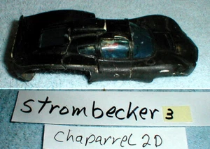 American Coupe Black Body by Strombecker Vintage Original Slot Car#9535 Used - Picture 1 of 11