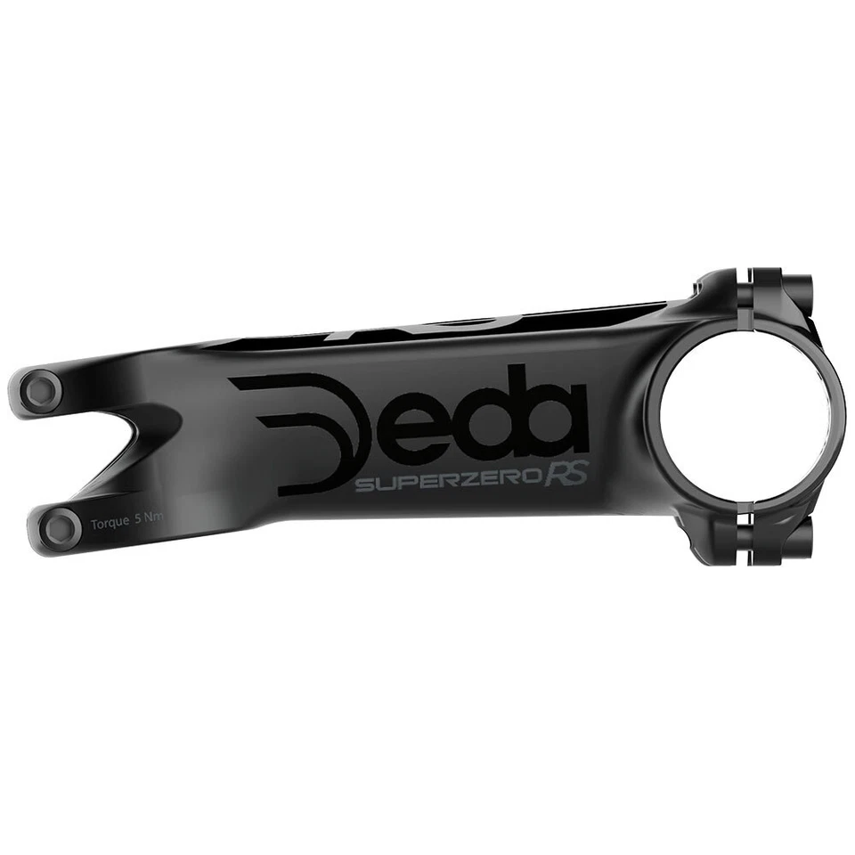 Deda Elementi Superzero RS Bike Stem Black/Black Alloy - 31.7mm Clamp - Image 1 of 2