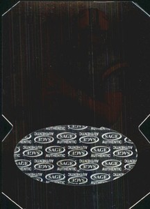 2001 SAGE HIT Autographs Foilboard Die Cuts #A34 Josh Booty /100 