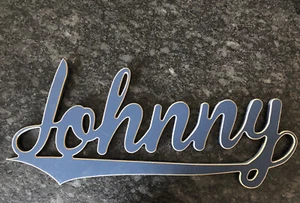 “Johnny” Kids’ Name Wooden Sign - Picture 1 of 2