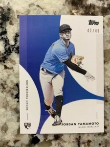 2020 TOPPS ON-DEMAND ROOKIE PROGRESSION WAVE 4 CARD /99 MARLINS JORDAN YAMAMOTO - Picture 1 of 1