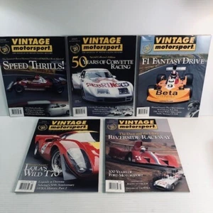 2002 5 lot- Vintage Motorsport Journal Motor Racing History! - Picture 1 of 14
