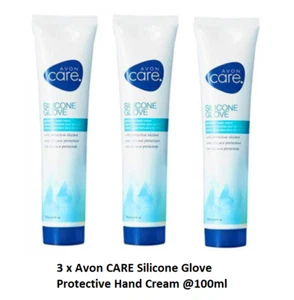 3 x Avon CARE Silicone Glove Protective Hand Cream @100ml - Bigger size - Picture 1 of 1