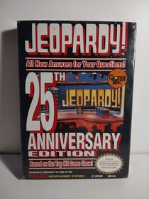 Vintage SEALED NEW Jeopardy 25th Anniversary Nintendo NES Video Game