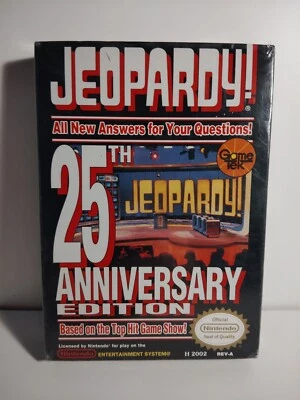 Vintage SEALED NEW Jeopardy 25th Anniversary Nintendo NES Video Game - Image 1 of 4