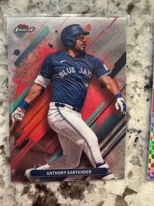 2025 TOPPS FINEST RARE CARD TORONTO BLUE JAYS ANTHONY SANTANDER #239 - Picture 1 of 1