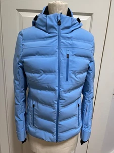 Neu ohne Etikett Aztech Mountain blaue Damen-Skijacke Größe 1/Small - Bild 1 von 14