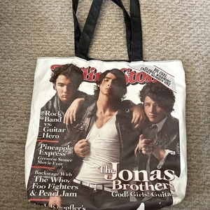 Jonas Brothers Tasche Merchandise Rolling Stone 2008 Sammlerstück Merch - Bild 1 von 8