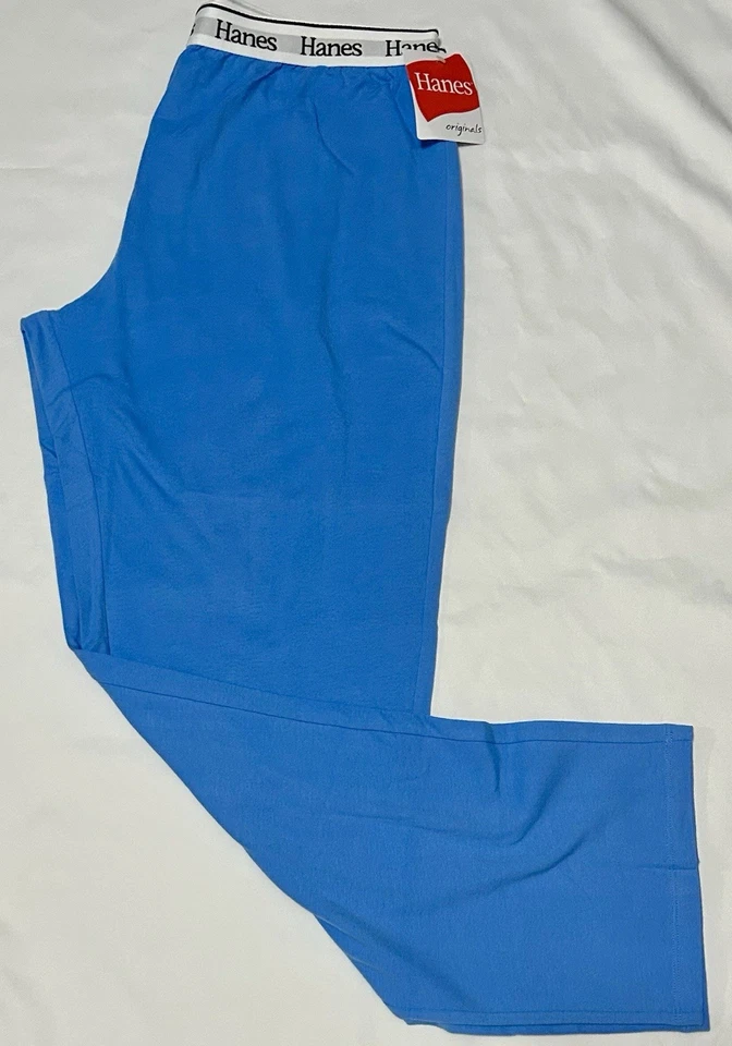 Женские Hanes оригинальный гостиной брюки размер большой новый с ярлыками синий (HLA300) - Изображение 1 из 3