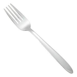 12-Piece Flute Dinner Fork Set, 18-0 Stainless Steel - Picture 1 of 1
