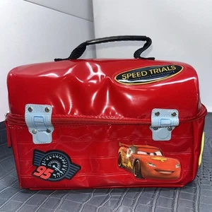 Disney Cars Saetta McQueen Rosso Lucido Borsa da Pranzo a Forma di Utilità - Foto 1 di 13