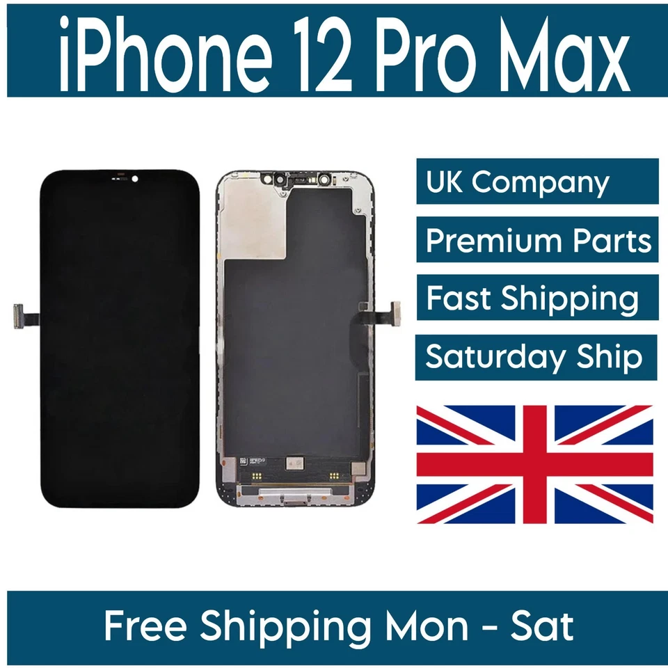 For iPhone 12 Pro MAX Screen Replacement LCD/OLED Display Touch Screen Digitizer - Image 1 of 1