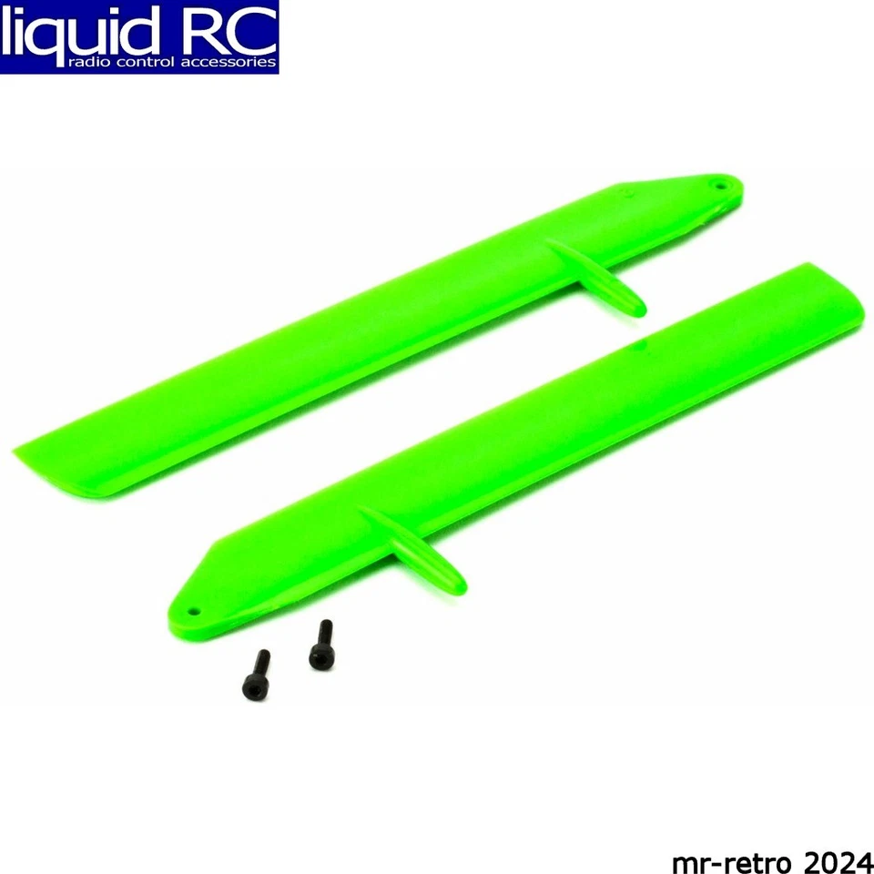 Blade 3715GR Fast Flight Main Rotor Blade Set Green: 130 X - Image 1 of 1
