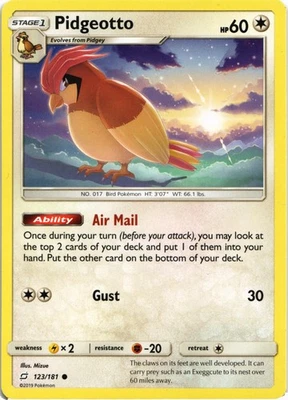 SM - Team Up #123/181 Pidgeotto - Image 1 of 2