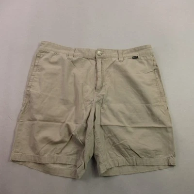 Travis Mathew Shorts Mens 36 Beige Pockets Button Lightweight Outdoor Chino Golf - Image 1 of 4