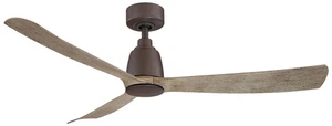 52" Fanimation Kute Matte Greige Damp Rated Smart Ceiling Fan - Picture 1 of 1