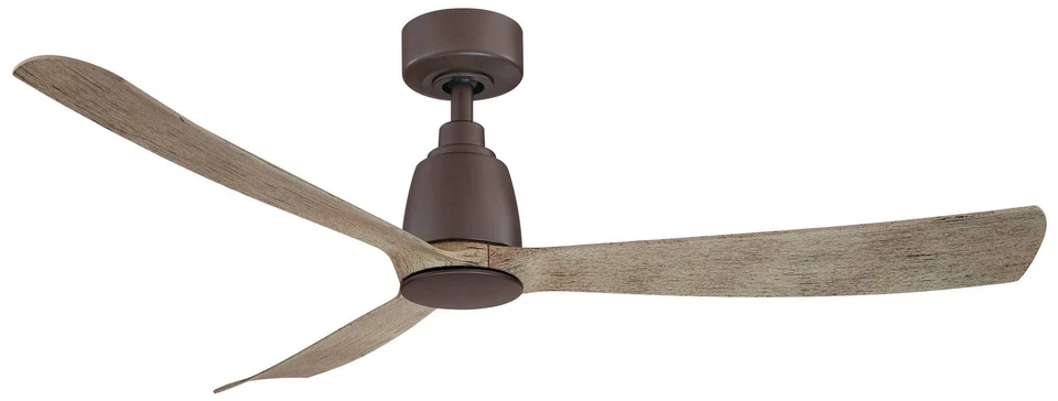 52" Fanimation Kute Matte Greige Damp Rated Smart Ceiling Fan - Image 1 of 1