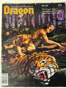 Dragon Magazine #93 Vintage RPG Magazine The Gypsy Train Campaign - Bild 1 von 2