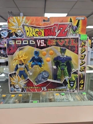 Figuras de acción Dragon Ball Z Good Vs Evil SS2 Trunks vs Cell NUEVO 2003 DragonBall Foto 1 de 4