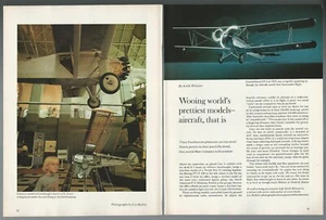 1973 MODEL AIRPLANES in the Smithsonian magazine article, info, photos - Picture 1 of 4