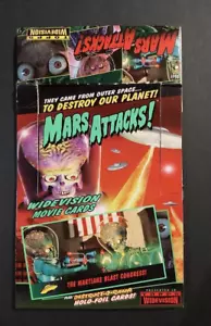 Mars Attacks! Widevision / EMPTY Trading Cards Box / Topps / 1996 / Fine+ - Picture 1 of 2