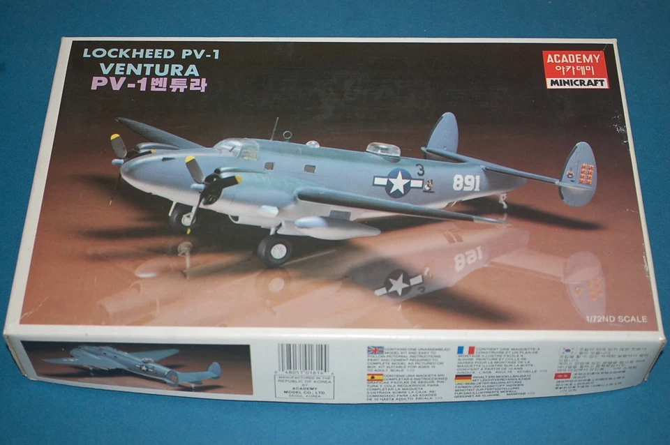 Academy 1614 - Lockheed PV-1 Ventura  scala 1/72 - Immagine 1 di 1