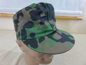 Wehrmacht M42 plane tree 3/4 camo cap - Platane Tarnmütze Feldmütze : 60 / 61 - Bild 1 von 13
