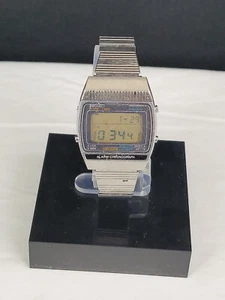 Vintage Seiko A259 5010 Japan Water Resistant Square Herren Silber Uhr LÄUFT - Bild 1 von 8